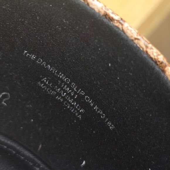 Katy Perry The Daarling Slip On True Taupe Multi Loafer Size 11 - Picture 11 of 12